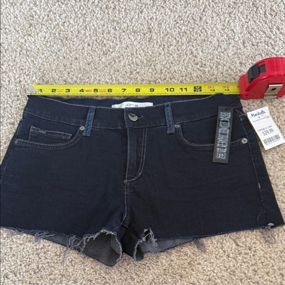 Joe's Jeans Pants - NWT Joe's Jeans Dark Blue Denim SHORTY Shorts Sz 27
